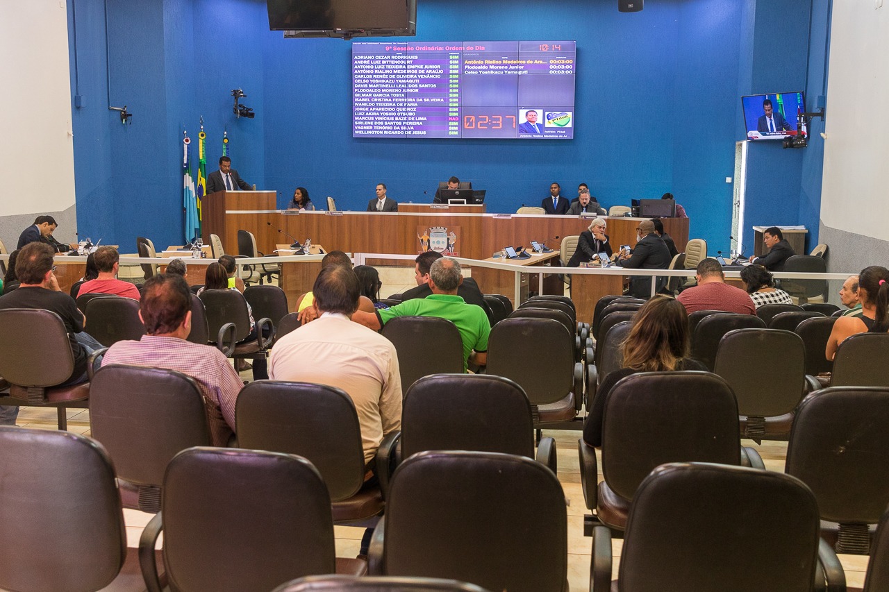 Em sessão agitada, vereadores discutem empréstimo para obras de drenagem na cidade Foto: Divulgação