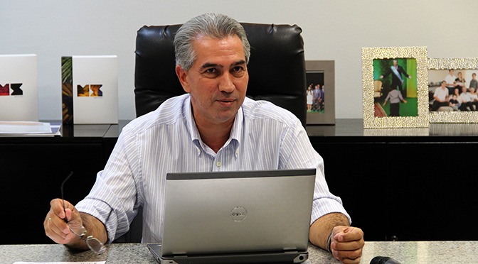 Mais ágil e moderna, Governo do Estado lança Jucems Digital nesta segunda-feira Governador Reinaldo Azambuja. (Foto: Divulgação)