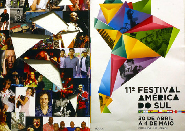 Cultura e arte se misturam durante os cinco dias da 11ª edição do Festival América do Sul O Festival acontecerá de 30 de abril a 4 de maio na cidade de Corumbá, movimentando a arte e a cultura do Brasil, Argentina, Bolívia, Chile, Colômbia, Equador, Paraguai, Peru, Uruguai e Venezuela (Foto: Noticias MS)