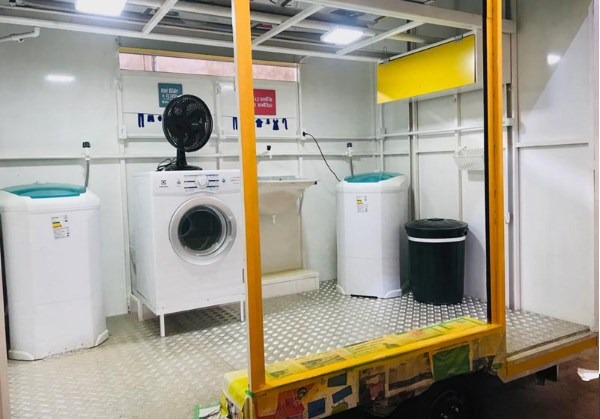 “Lavanderia do Bem” começa a funcionar de graça em Brasília Lavanderia do Bem - Foto: divulgação