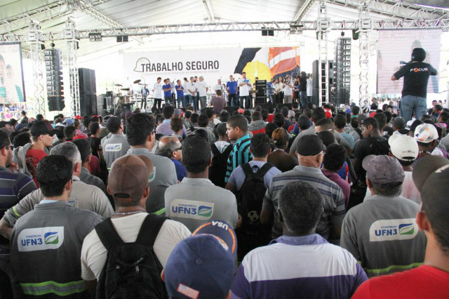 Fiems, Sesi, TST e TRT vão promover Ato Público pelo Trabalho Seguro em Dourados O evento prossegue, na sexta-feira (11/04), a partir das 8 horas, no Pavilhão de Eventos Dom Teodardo Leitz, em Dourados (MS) (Foto: Divulgação/Assecom)