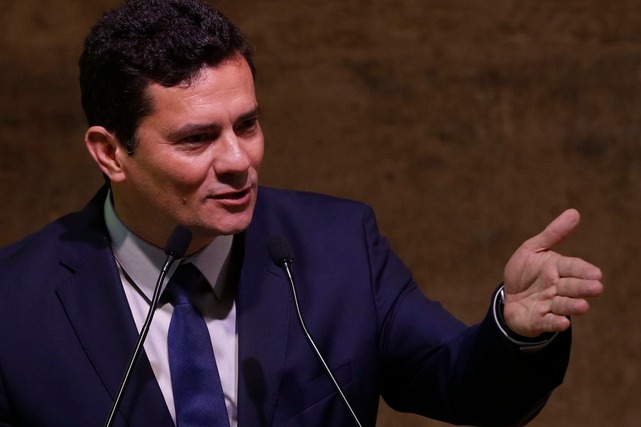 Moro apresentará no início do governo projeto de combate ao crime Futuro Ministro da Justiça, Sérgio Moro. Foto: Tomaz Silva/Agência Brasil