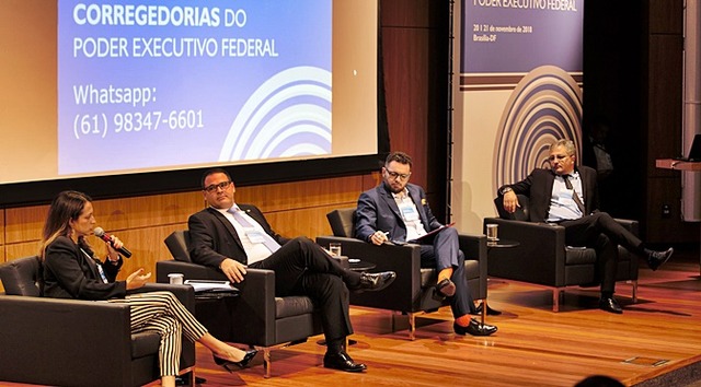 Controlador-Geral de MS ministra palestra em evento do Ministério da Transparência Fotos: Assessoria do Ministério da Transparência