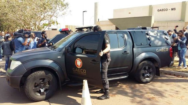 Prefeito e sete vereadores de Ladário são presos em operação que investiga “mensalinho” Operação do Gaeco prendeu prefeito e vereadores de Ladário por mensalinho. Foto: Divulgação/Gaeco