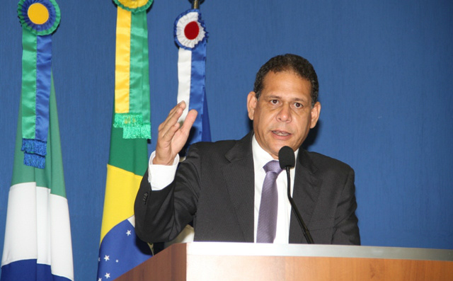 Ginásio da Lagoa, Centro de Educação Infantil e Rodoviária são preocupações de Jorge Martinho Vereador requer informações sobre os danos causados ao Ginásio Poliesportivo da Lagoa (Foto: Assessoria)