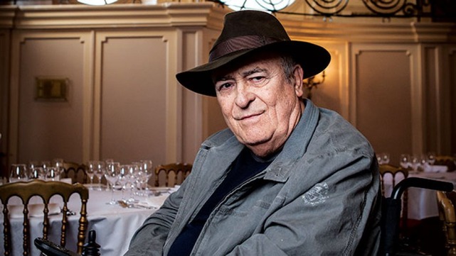 Cineasta Bernardo Bertolucci morreu hoje, em Roma. Foto: Hollywood Reporter.