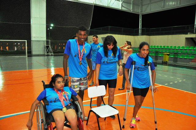 O Projeto Paraolímpico atende aos paratletas, com idade acima dos 12 anos, às segundas-feiras e às quartas-feiras, das 17h30 às 19h30 (Foto: Divulgação/Assecom)