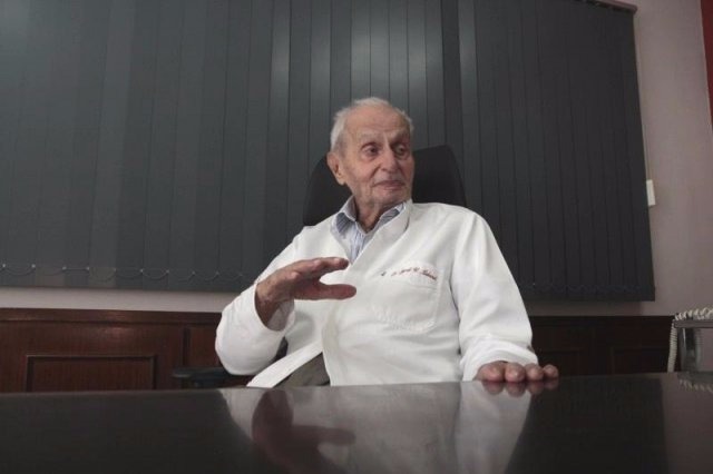 Primeiro médico registrado em MS, Syrzil Maksoud morre aos 94 anos Médico Syrzil Wilson Maksoud, 94 anos (Foto: Aquivo/ Cleber Gellio)