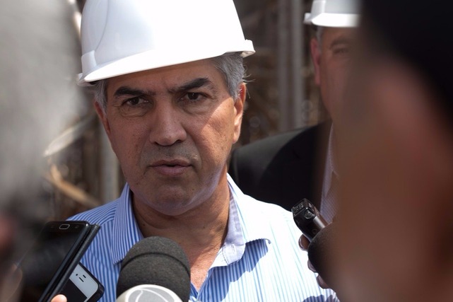 Governo manobra, amplia o valor de saques da conta judicial e indenização da CESP vira novela para municípios indenizados Governador Reinaldo Azambuja. Foto: Ygor Andrade/ Perfil News/ Arquivo