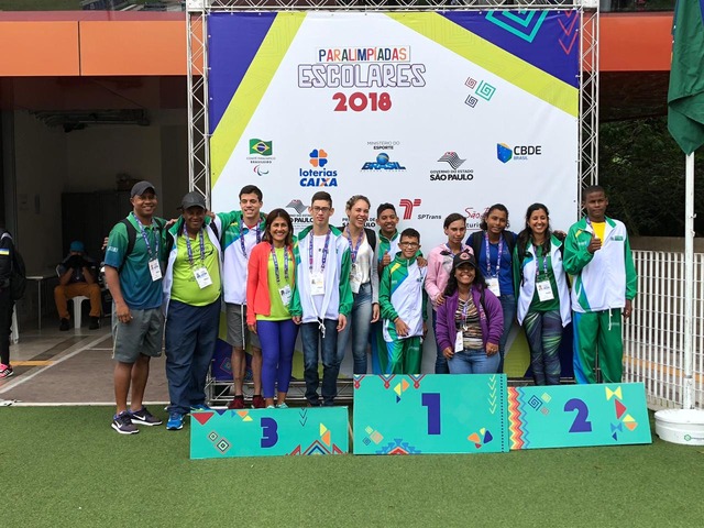 Equipe de MS supera desempenho e conquista título inédito nas Paralimpíadas Escolares 2018 Foto: Vanessa Ayala – Fundação de Desporto e Lazer de Mato Grosso do Sul (Fundesporte-MS)