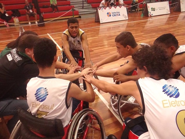 Equipe do basquete em cadeira de rodas ficou em 6º lugar no geral