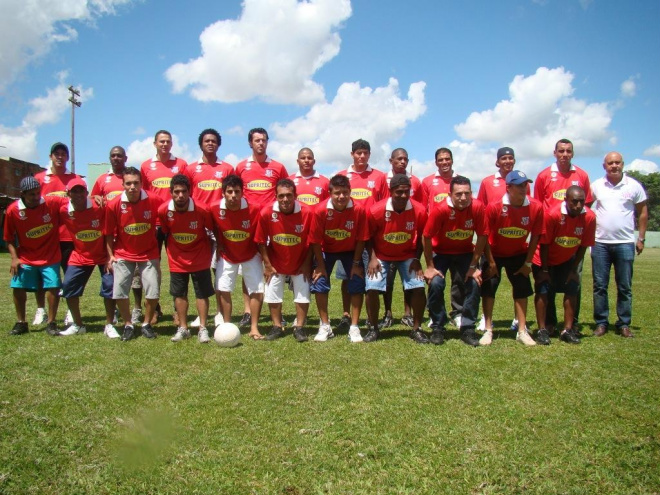 A equipe do Esporte Clube Comercial (Foto: Divulgação/Assessoria de Comunicação)