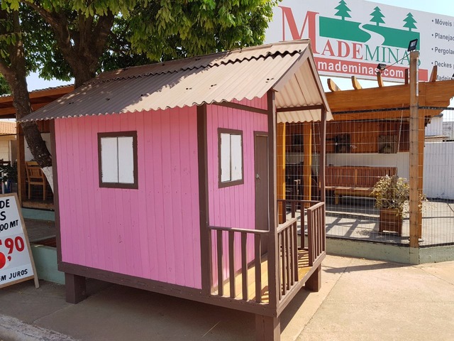 Sorteio de “Casinha da Mademinas” tem mais de 200 mil visualizações Milhares de internautas estão concorrendo ao sorteio dessa casinha de criança ofertada pela Mademinas (Foto: Ricardo Ojeda)
