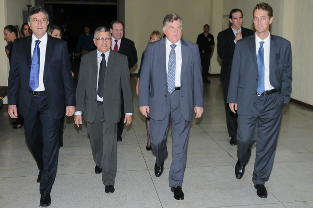 Na abertura do Ato Público pelo Trabalho Seguro, Sesi defende medidas preventivas O evento foi promovido pela Fiems, TST (Tribunal Superior do Trabalho) e TRT/MS (Tribunal Regional do Trabalho de Mato Grosso do Sul) (Foto: Divulgação/Assecom)