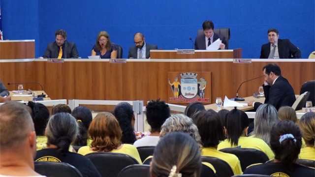 Vereadores aprovam isenção de IPTU em caso de enchentes e alagamentos O projeto foi colocado em pauta e aprovado, por unanimidade, na sessão desta terça-feira (Foto/Assessoria)