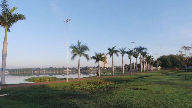 Sol com muitas nuvens e previsão de chuva para esta quarta-feira Lagoa Maior. (Foto: Ricardo Ojeda/Perfil News)