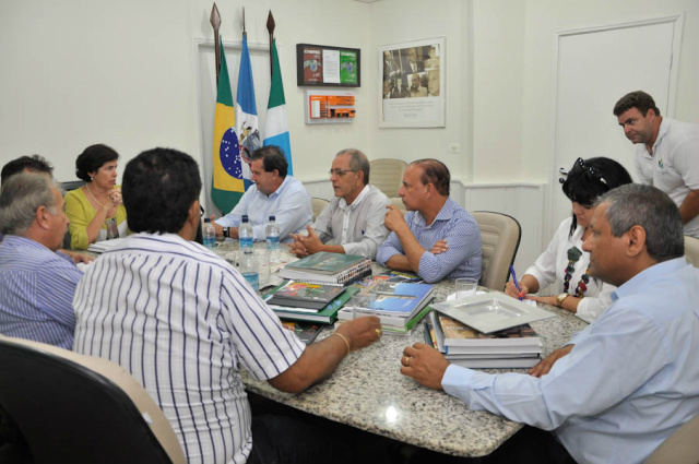 A reunião foi viabilizada pelo deputado estadual Eduardo Rocha, que se colocou mais uma vez à disposição da categoria para contribuir de todas as formas possíveis (Foto: Divulgação/Assecom)