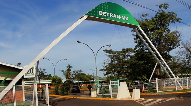 Departamento Estadual de Trânsito (Detran-MS). (Foto: Divulgação)