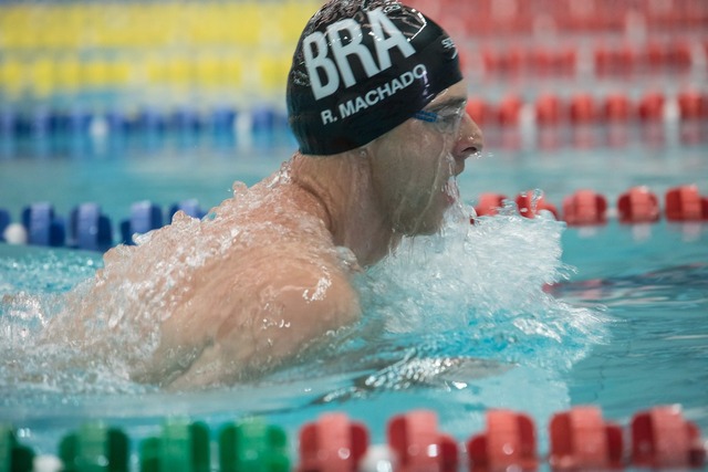 Rodrigo Machado é o único brasileiro a competir em modalidade de natação nos Jogos Mundiais dos Transplantados (Foto/G1)
