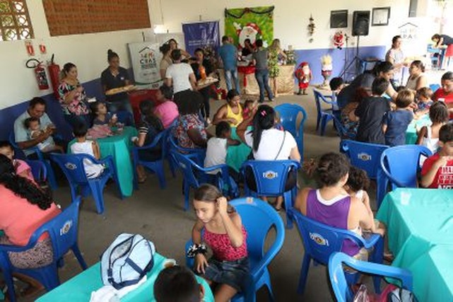 Assistência promove confraternização de mães e crianças dos SCFV “Colo de Mãe”