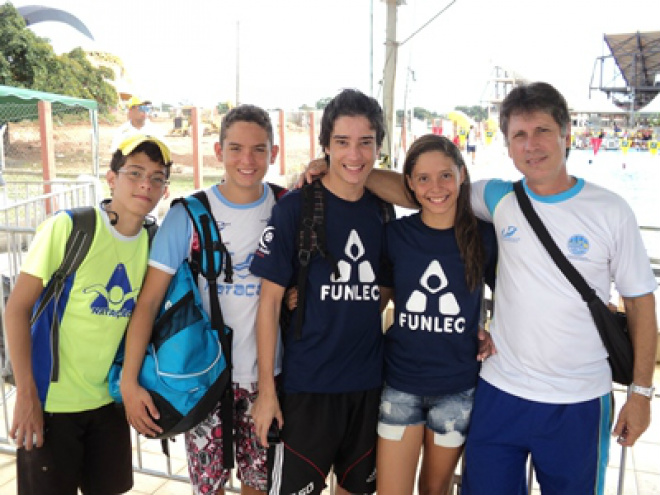 A equipe não trouxe medalhas, mas sim experiência e amadurecimento em competições de nível internacional (Foto:Divulgação/Assecom)