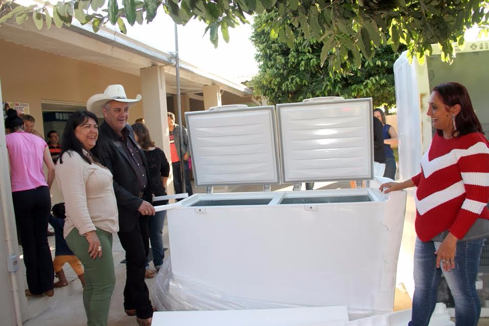 Prefeitura de Três Lagoas entrega 66 novos refrigeradores, freezers e frigobares à Rede Municipal de Ensino Conforme a SEMEC, serão entregues 66 unidades, que totalizam um investimento de R$ 104.020,00 (Foto/Assessoria)