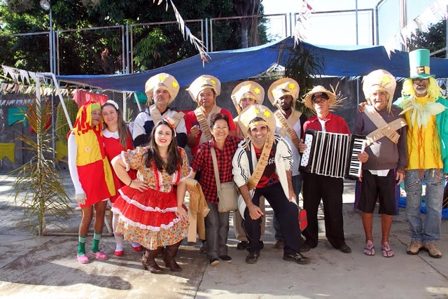 CAPS realizam Festa Junina para pacientes O CAPS AD atende pessoas com distúrbios causados pelo uso de álcool e drogas (Foto/Assessoria)