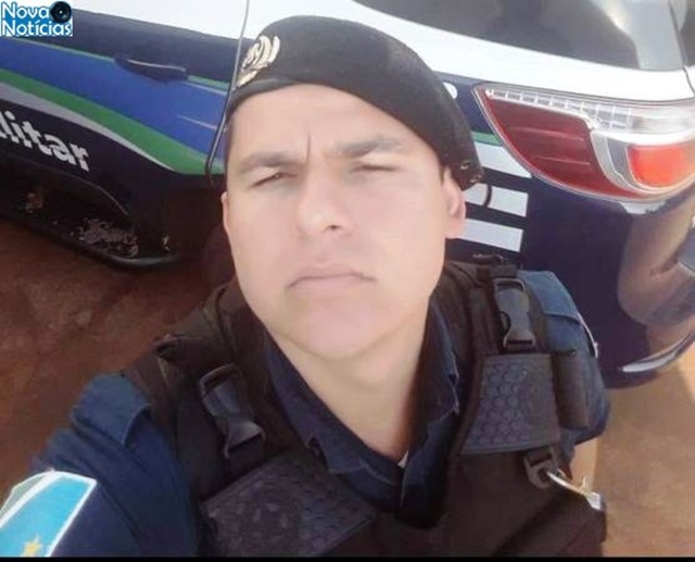 Este é o Policial Militar, Ezequiel Ferreira (Foto rede social).
