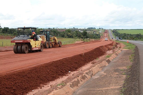 MSVia não poderá estender prazo de duplicação da BR-163 A agência informou que vai cobrar o cumprimento do contrato assinado pela CCR MSVia. (Foto:Gerson Oliveira/Correio do Estado)