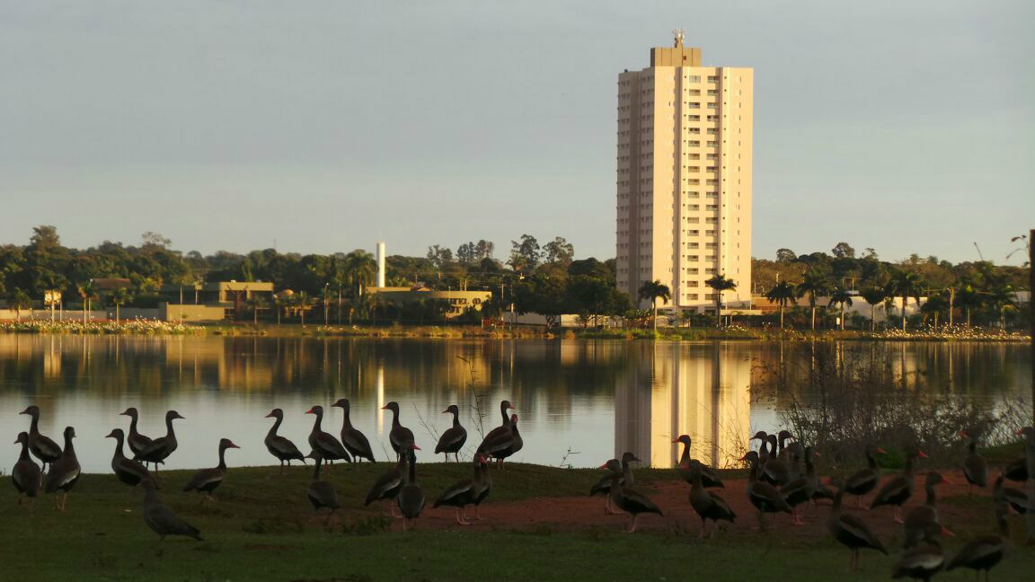 Manhã de sábado iniciou com tempo estável  em Três Lagoas. (Foto: Ricardo Ojeda)