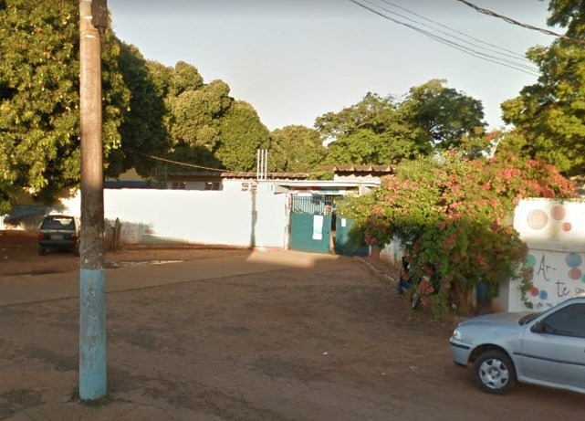 Escola Estadual Dom Aquino, no Santos Dumont, foi arrombada nesta madrugada. Foto: Reprodução Google.