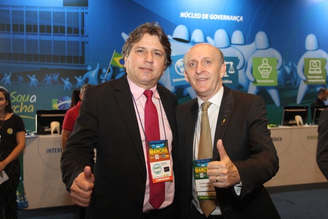 Caravina e Aroldi destacam painel que inclui 1% do FPM, ISS e saneamento O presidente da Assomasul participou inclusive, nesta quarta, da audiência na qual o presidente do STF (Supremo Tribunal Federal), ministro Dias Toffoli (Foto:Assessoria)