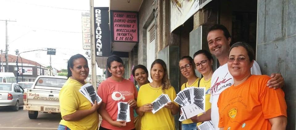 Saúde controla surto de conjuntivite em Castilho e números caem Equipe da Secretaria de Saúde de Castilho. (Foto: Assessoria).