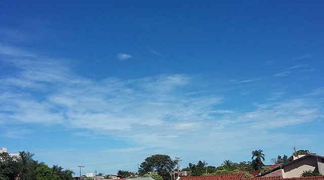 Sábado será de céu claro em Três Lagoas. (Foto: Viviane Pinheiro/ Perfil News)