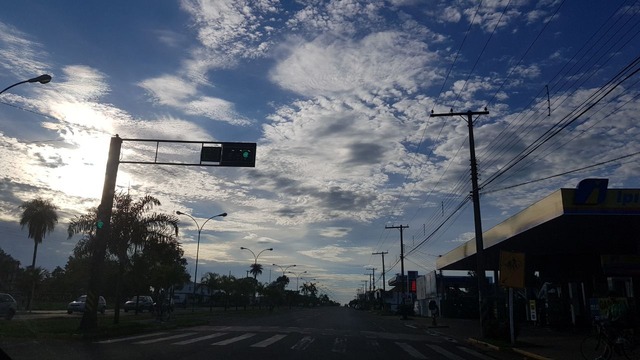 A temperatura de hoje será entre 37°C e 24°C. (Foto: Ricardo Ojeda)