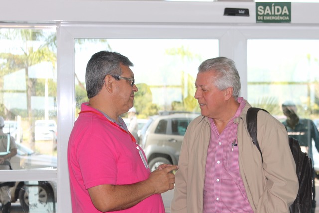 Chilenos chegam hoje a Três Lagoas para nova rodada de negociações com a Eldorado O presidente da Eldorado Brasil, José Carlos Grubisich foi econômico nas palavras, porém adiantou que a chilena Arauco tem a preferência na compra da Eldorado (Foto: Flávio Veras)