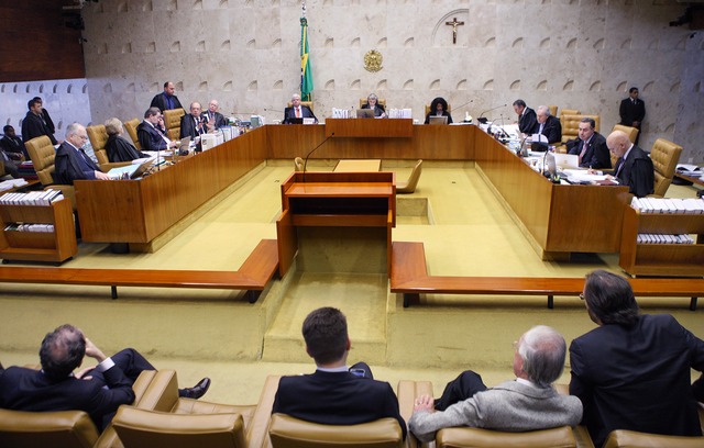 Sessão plenária do STF. (Foto: Nelson Jr./SCO/STF)