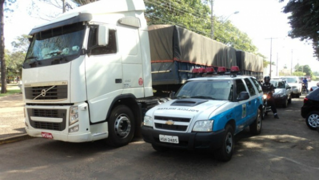 Polícia Militar de Bataguassu recupera caminhonete furtada em Angélica Ao realizar a checagem no sistema verificou constar o registro de furto para o veículo (Foto:Divulgação)