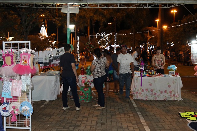 Praça Ramez Tebet terá barraquinhas com venda de artesanato até o Natal Barracas de artesanato serão montadas na Praça e estarão funcionando a partir do dia 15. Foto: Divulgação