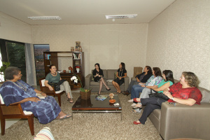 Conferências Estaduais da Mulher e da Juventude Durante a audiência Simone ressaltou a importância desta integração