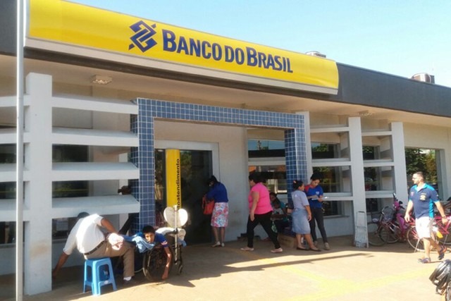Banco do Brasil em Guajará-Mirim, RO (Foto: Júnior Freitas/G1)