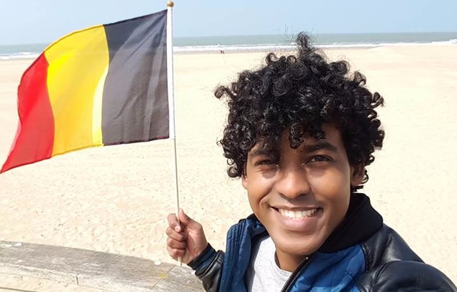 Três-lagoense passa por momento de susto durante ataque terrorista em Bruxelas Daniel Ramos, na Bélgica, em Bruxelas. (Foto: Reprodução Facebook)