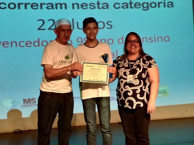 Aluno da Escola do Sesi da Capital tem redação classificada em concurso nacional da CGU O concurso é direcionado a estudantes regularmente matriculados em escolas públicas e privadas de todo o Brasil (Foto/Assessoria)
