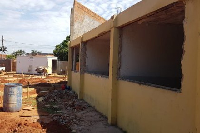 Unidade de Saúde do Parque São Carlos começa a ser reconstruída Previsão de término da obra é de seis meses (Foto/Assessoria)