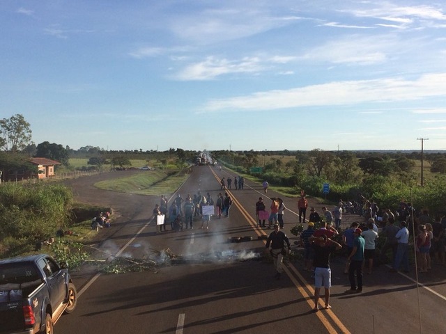 'Tem que apanhar', diz vereador sobre protesto indígena (Foto: G1)