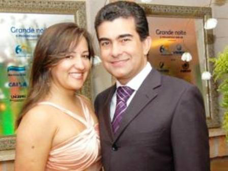 Keliana e o marido, deputado Marçal Filho (Foto: Divulgação)
