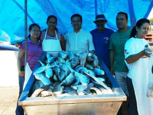 Feira do Peixe contará com 12 barracas para atender consumidor. (Foto: Divulgação/Assecom)