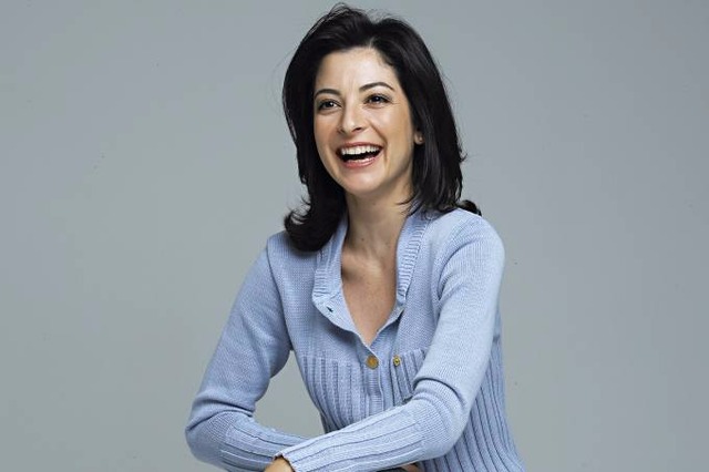 A jornalista Ana Paula Padrão - 2005 (Sergio Giannotti/VEJA)
