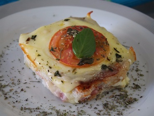 Misto quente de forno à minha moda Misto quente de forno à minha moda
