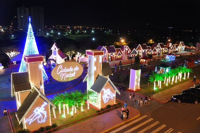 Com shows e praça de alimentação, Cidade do Natal estreia hoje em Campo Grande Foto: Divulgação
